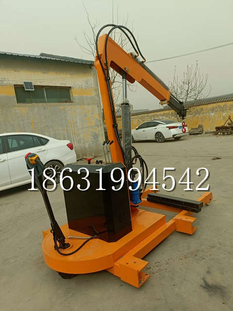 太原市自卸车厢随车吊 自制轮式四不像起重机 四驱平板吊 5吨 贵盛